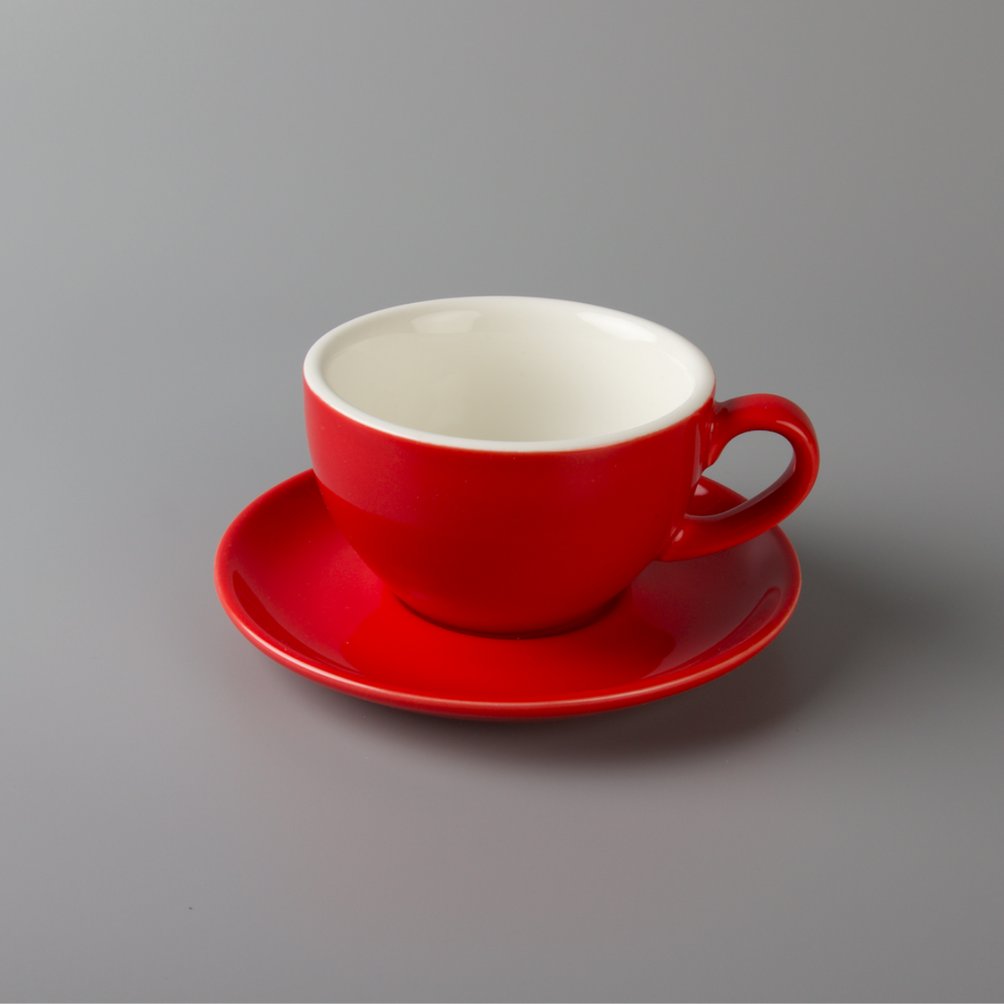 Egg Coffee Cup & Saucer