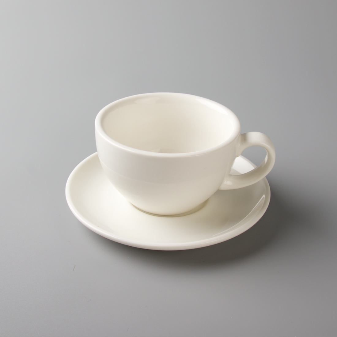 Egg Coffee Cup & Saucer