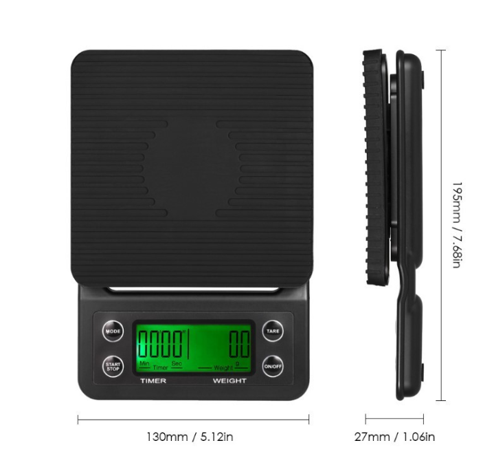 OEM Coffee Scale (Battery-Operated)