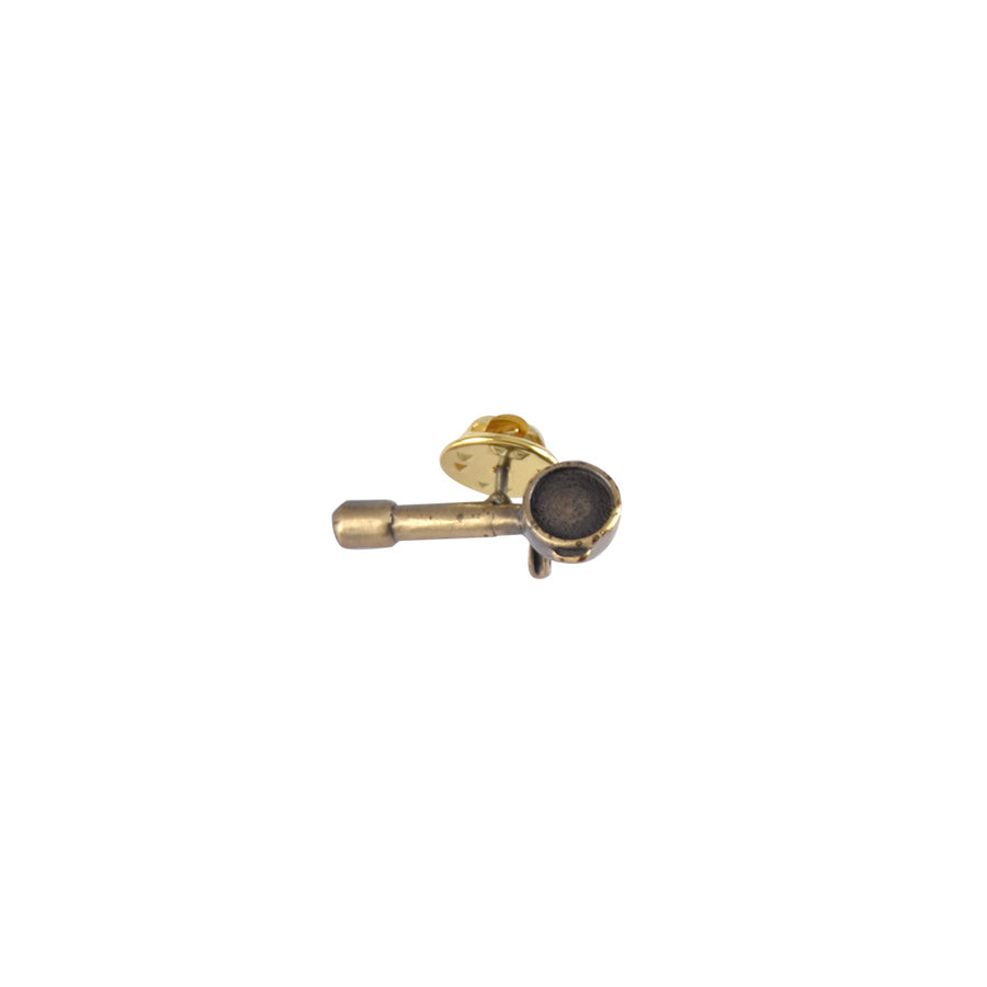 Coffee Brooch